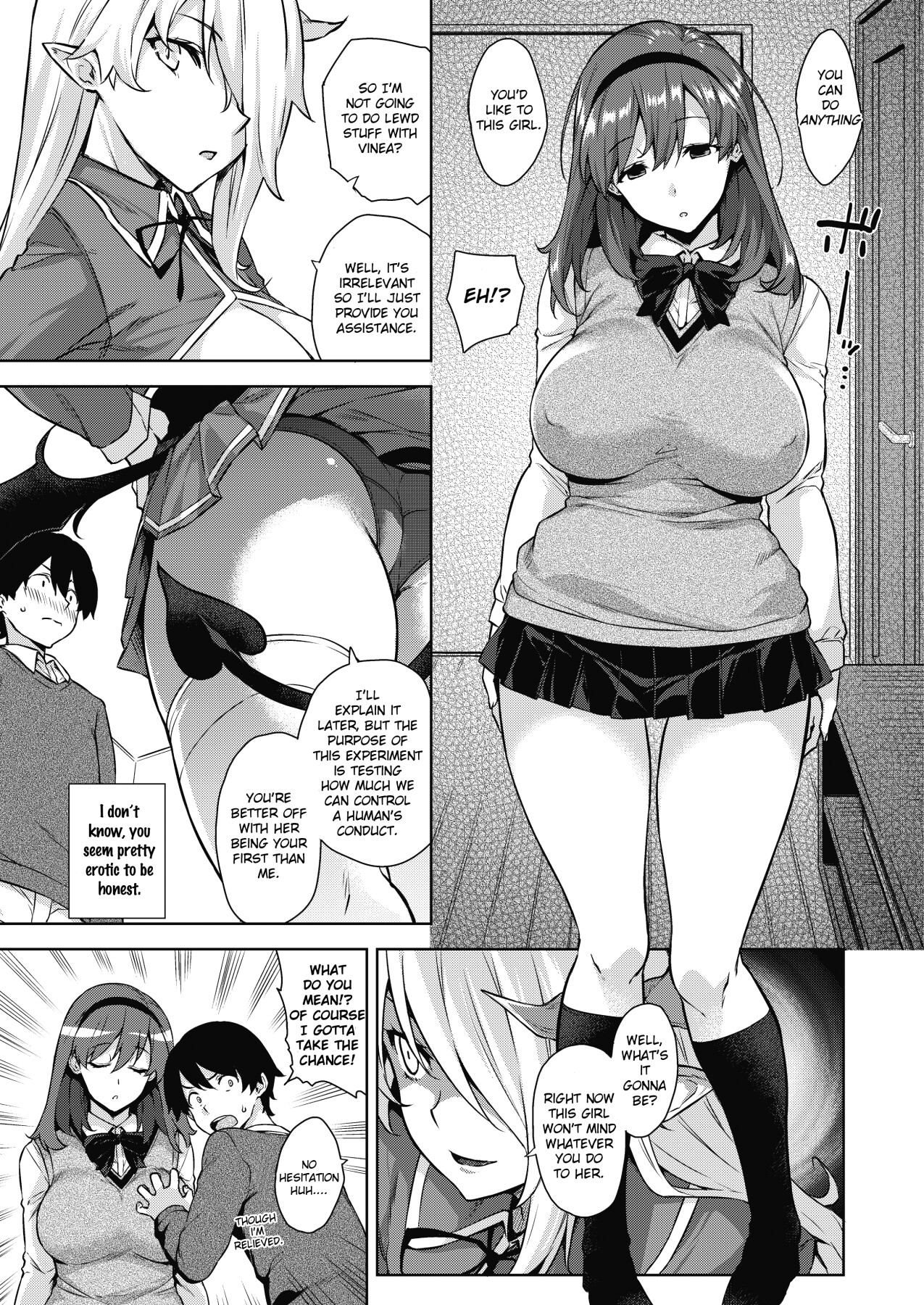 Hentai Manga Comic-Devil Highschooler! -Creating a Harem With a Devil App-Read-8